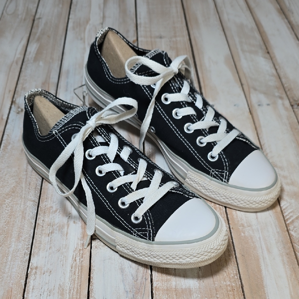 Converse Chuck Taylor All Star Double Tongue Low Tops Sz 9